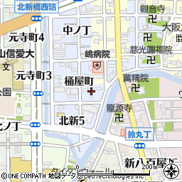 和歌山県和歌山市北新桶屋町41周辺の地図