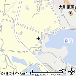 香川県東かがわ市帰来261周辺の地図