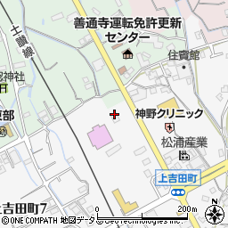 ソフトバンク　善通寺周辺の地図