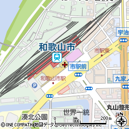 紀陽銀行南海和歌山市駅 ＡＴＭ周辺の地図