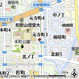 ブラクリ丁3丁目周辺の地図