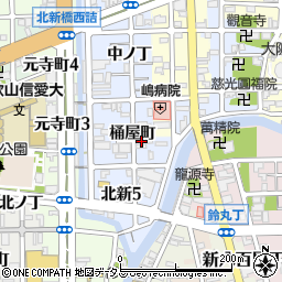 和歌山県和歌山市北新桶屋町40周辺の地図