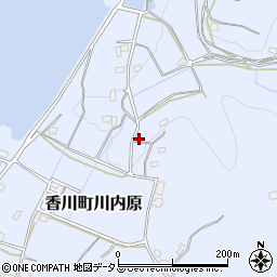 香川県高松市香川町川内原1202周辺の地図