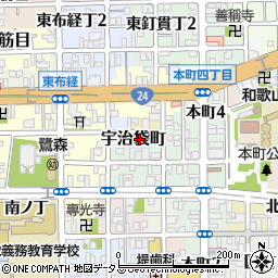和歌山県和歌山市宇治袋町15周辺の地図