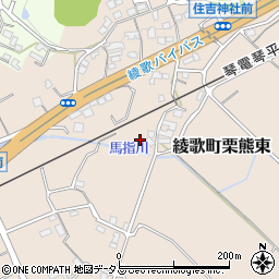 香川県丸亀市綾歌町栗熊東823周辺の地図