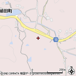 三木綾川線周辺の地図