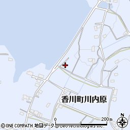 香川県高松市香川町川内原1327周辺の地図