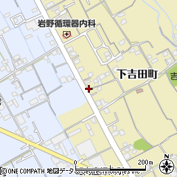 香川県善通寺市下吉田町210周辺の地図