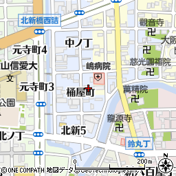 和歌山県和歌山市北新桶屋町37周辺の地図