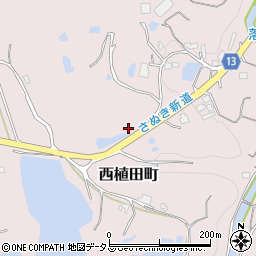 香川県高松市西植田町3686周辺の地図