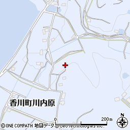 香川県高松市香川町川内原1207周辺の地図
