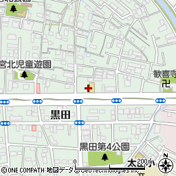 和歌山県和歌山市黒田261周辺の地図