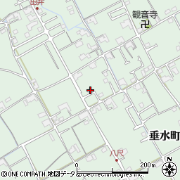 香川県丸亀市垂水町2464-7周辺の地図