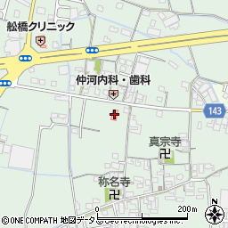 仲河歯科医院周辺の地図