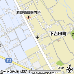 香川県善通寺市下吉田町211周辺の地図