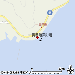 一貫目港旅客船ターミナル（しまなみ海運）周辺の地図