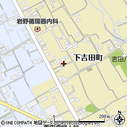 香川県善通寺市下吉田町208周辺の地図