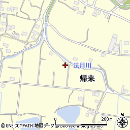 香川県東かがわ市帰来349周辺の地図