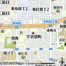 和歌山県和歌山市宇治袋町1周辺の地図