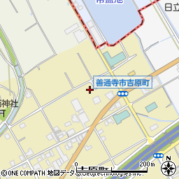 香川県善通寺市吉原町37-3周辺の地図