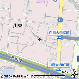 香川県東かがわ市川東1176-1周辺の地図