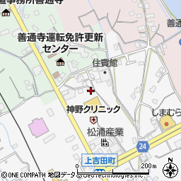 香川県善通寺市上吉田町359周辺の地図
