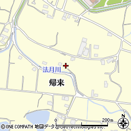 香川県東かがわ市帰来179周辺の地図