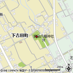 香川県善通寺市下吉田町320周辺の地図