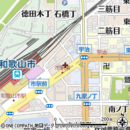 和歌山県和歌山市杉ノ馬場2丁目64周辺の地図