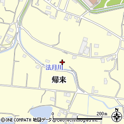 香川県東かがわ市帰来180周辺の地図