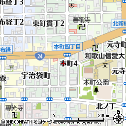 和歌山縣ヘルス工業株式会社周辺の地図