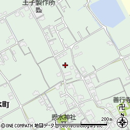 香川県丸亀市垂水町2766-1周辺の地図