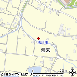 香川県東かがわ市帰来172周辺の地図
