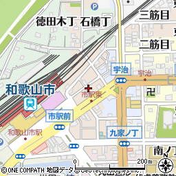 和歌山県和歌山市杉ノ馬場2丁目52周辺の地図