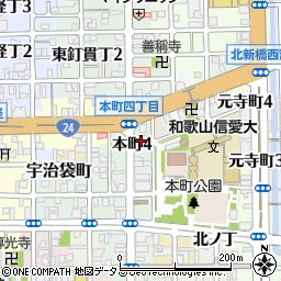 明治安田生命　本町営業所周辺の地図