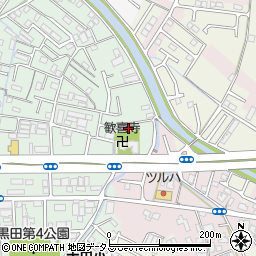 和歌山県和歌山市黒田284-17周辺の地図