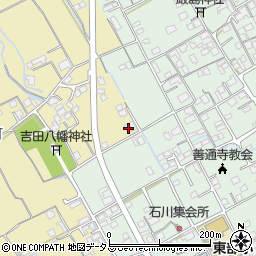 香川県善通寺市下吉田町332周辺の地図