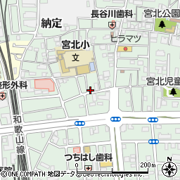 和歌山県和歌山市黒田199-5周辺の地図