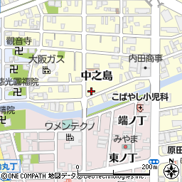 和歌山県和歌山市中之島1716周辺の地図