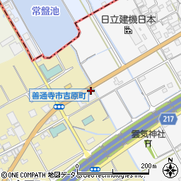 香川県善通寺市吉原町7周辺の地図