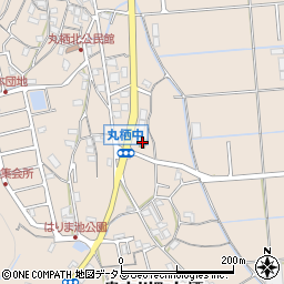 デイリーヤマザキ貴志川町丸栖店周辺の地図