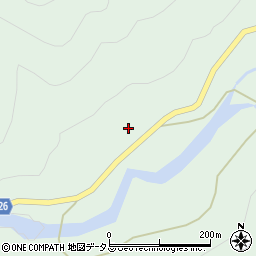 山口県山口市徳地三谷835-1周辺の地図