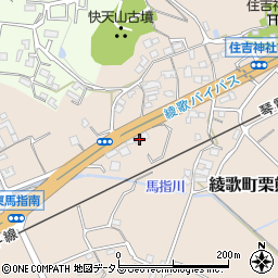 香川県丸亀市綾歌町栗熊東880周辺の地図