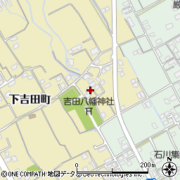 香川県善通寺市下吉田町354周辺の地図