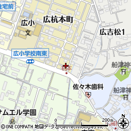 広島県呉市広杭本町1周辺の地図