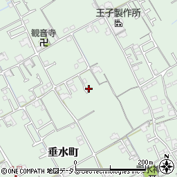 香川県丸亀市垂水町2616-8周辺の地図