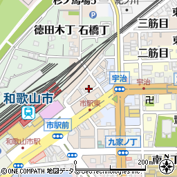 和歌山県和歌山市杉ノ馬場2丁目49周辺の地図