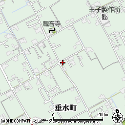 香川県丸亀市垂水町2627周辺の地図