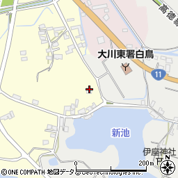 香川県東かがわ市帰来110周辺の地図