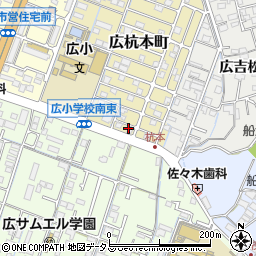 広島県呉市広杭本町2周辺の地図
